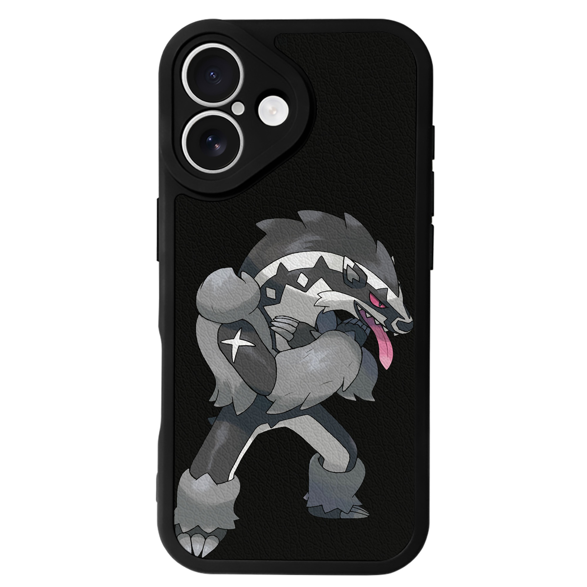 （画像用） ポケットモンスター Pokémon 【iPhone 16シリーズ対応】シリコンスマホケース（レザー調） 材質：シリコン